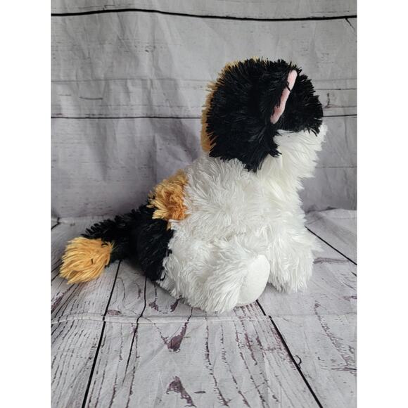 Aurora Wuff & Friends Baggins Calico Cat Plush 8in Stuffed Animal Kitty - Picture 3 of 7